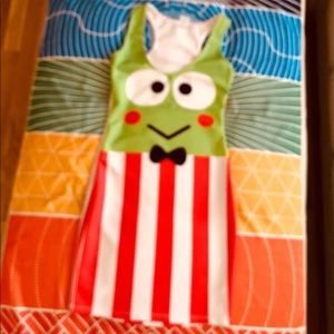 Keroppi hello kitty dress brand new